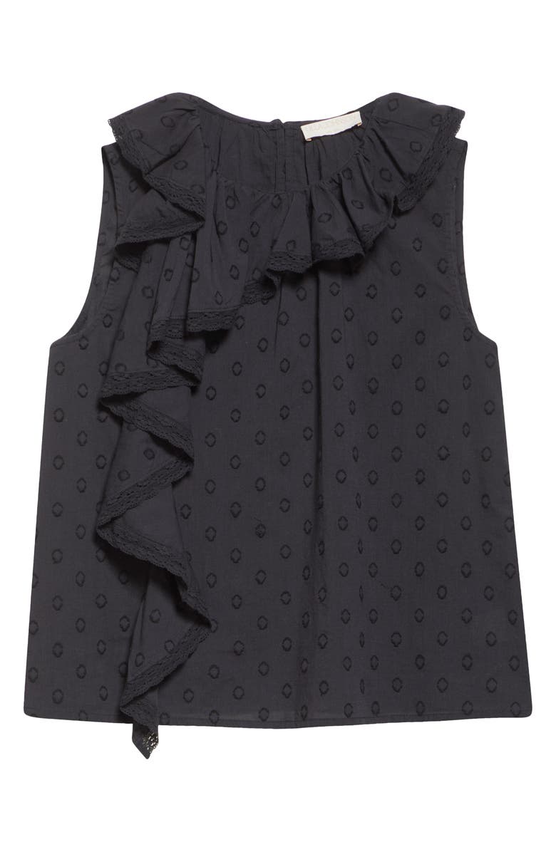 Ulla Johnson Thalia Ruffle Sleeveless Top, Alternate, color, 