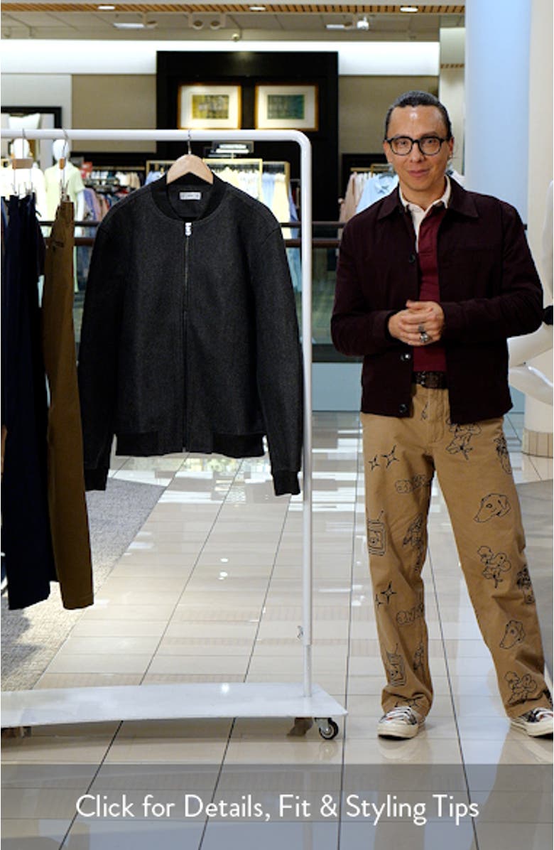 Flannel Bomber Jacket, sales video thumbnail