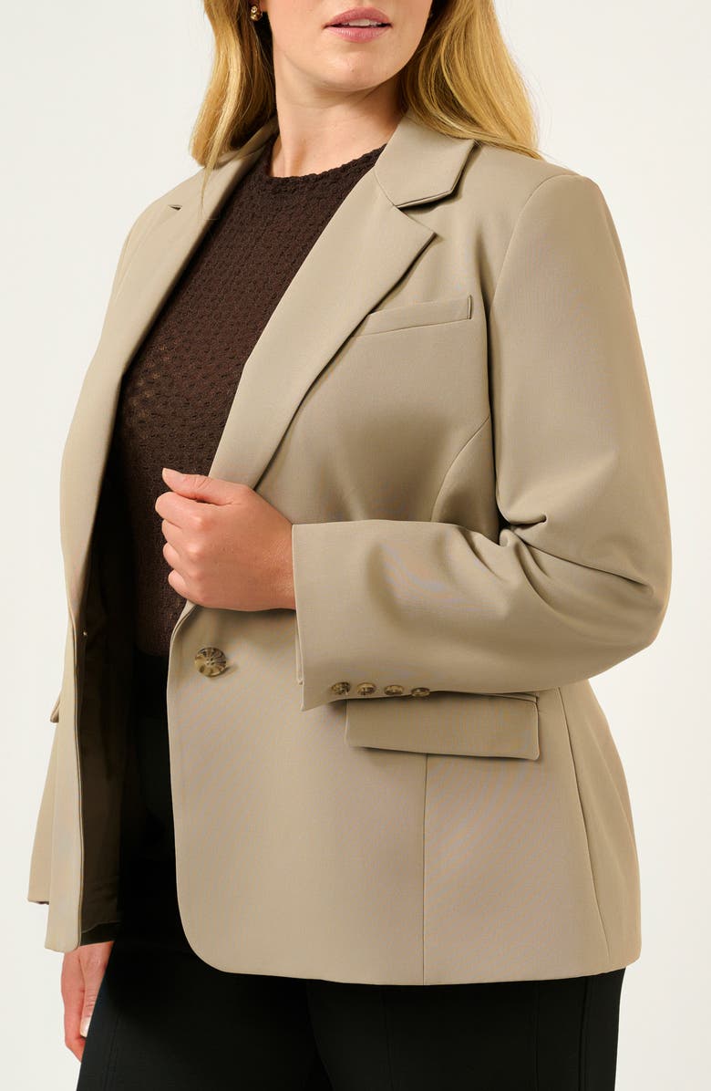 Estelle Valerie Blazer, Alternate, color, Taupe