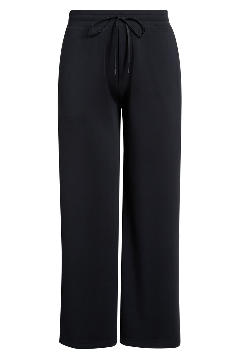 Soft Luxe Wide Leg Pants, Alternate, color, BLACK