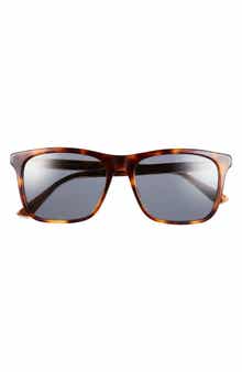 Gucci 57mm Square Sunglasses