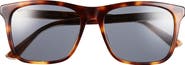 Gucci 57mm Square Sunglasses
