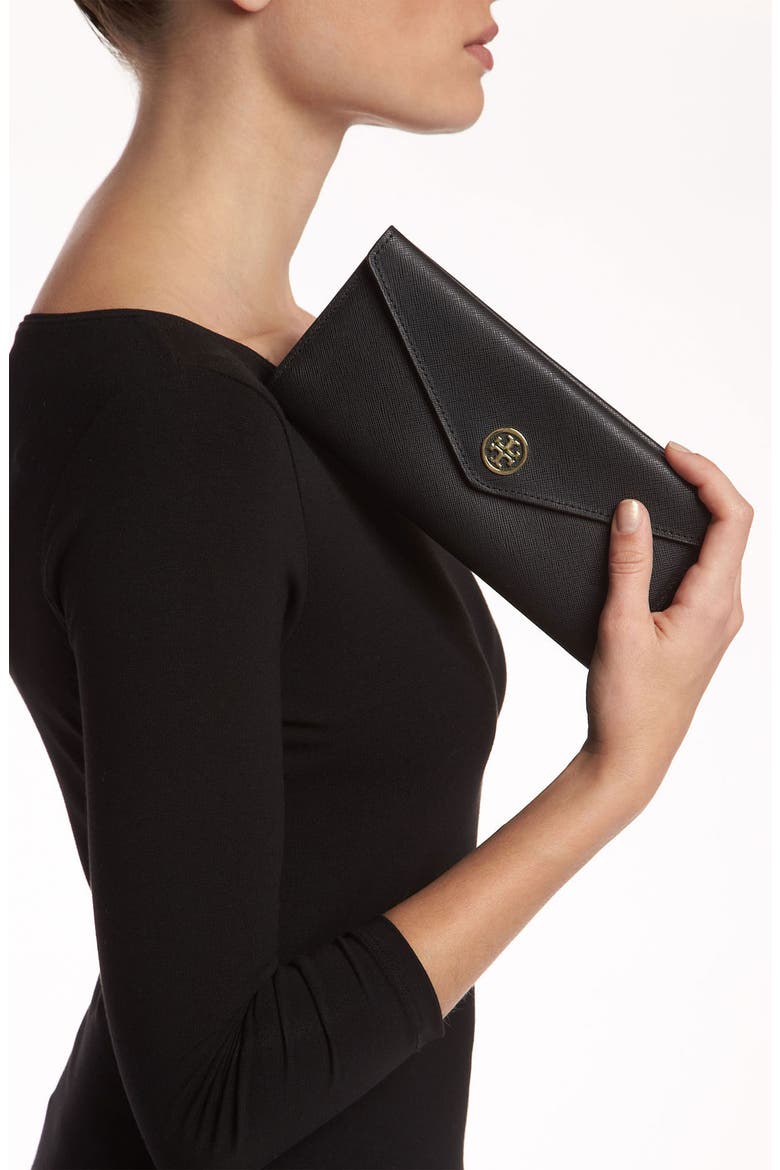 'Robinson' Envelope Wallet, Alternate, color, BLACK