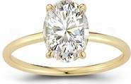 GLAZE JEWELRY Oval Cut Moissanite Ring
