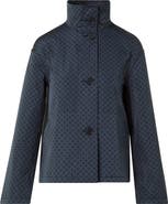 Akris punto Polka Dot Reversible Jacket