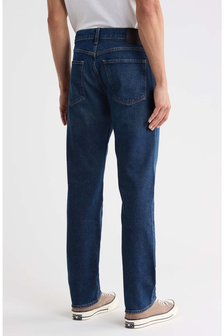 Elijah Relaxed Straight Leg Jeans, Alternate, color, DARK INDIGO