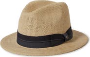 Brixton Roma Straw Fedora