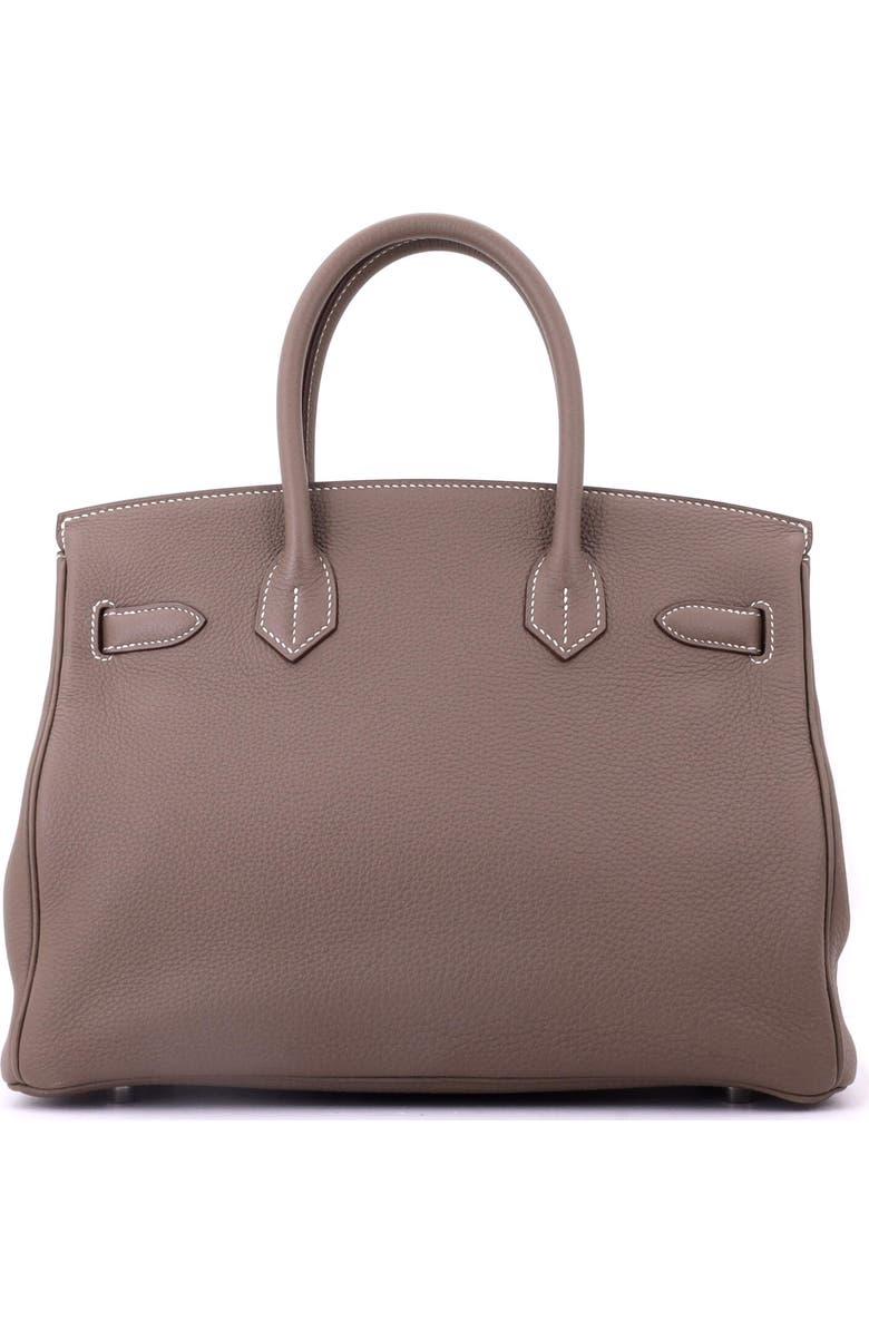 Pre-Owned Hermes Birkin Handbag Grey Togo with Palladium Hardware 30, Alternate, color, Etoupe