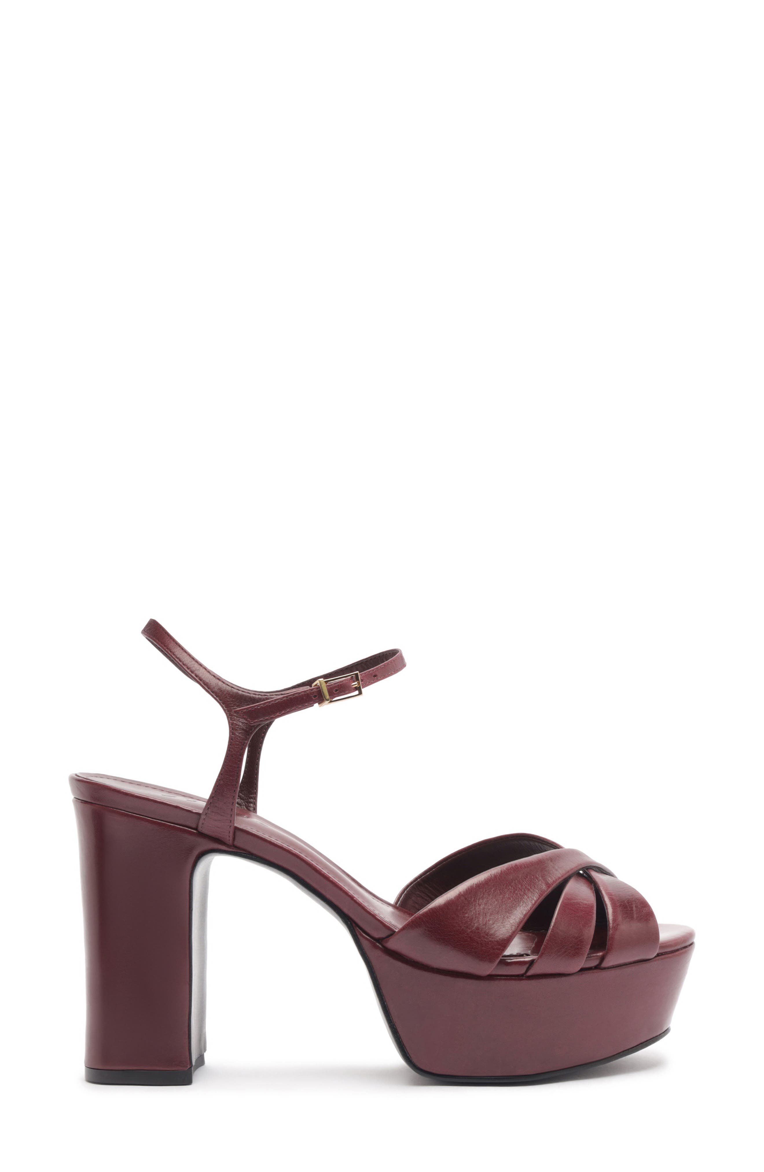 Keefa Kitten Heel Sandal, Alternate, color, VINO