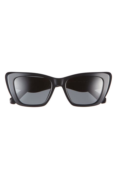 52mm Cat Eye Sunglasses