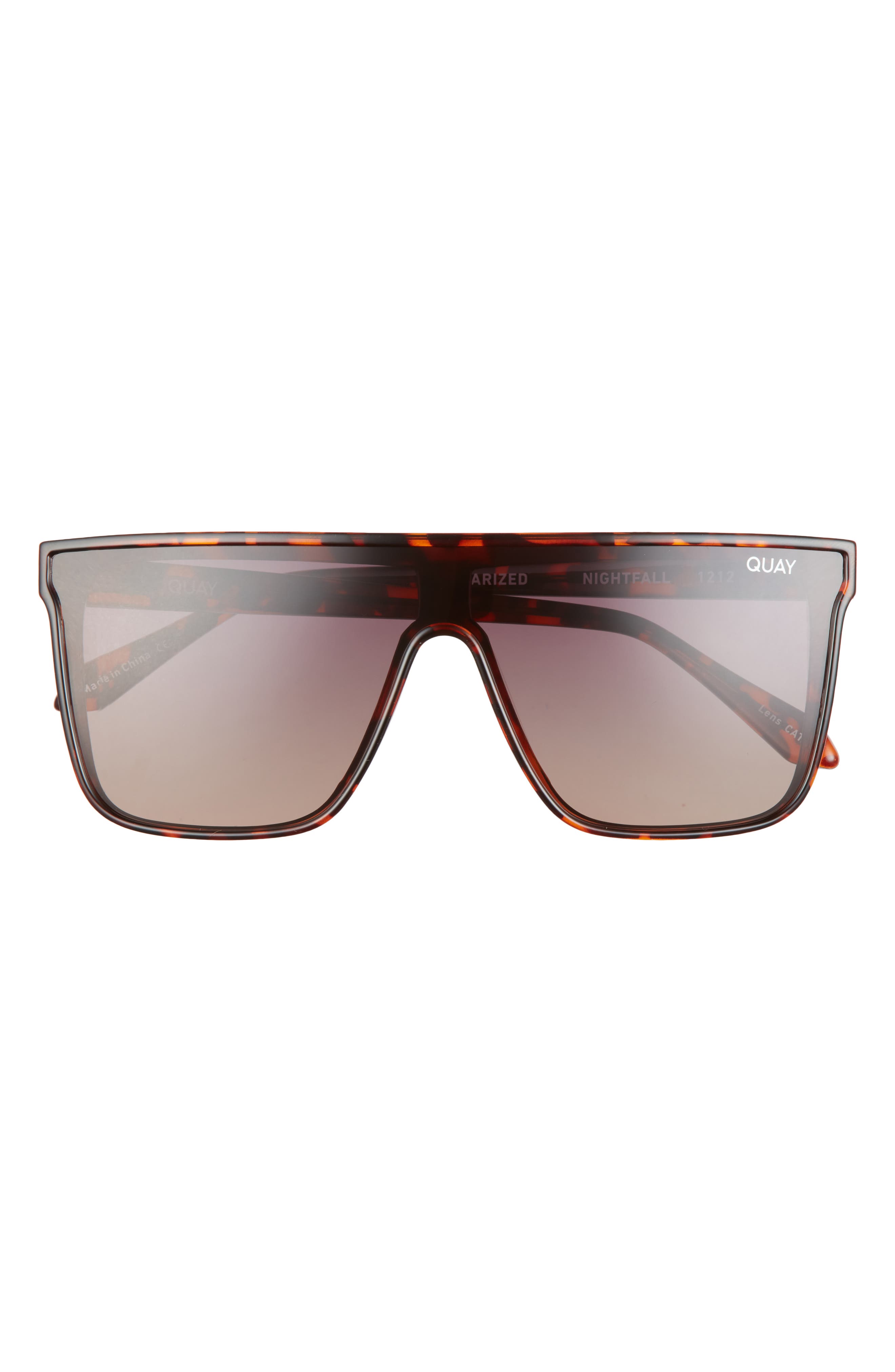 QUAY Nightfall Medium 138mm Shield Sunglasses