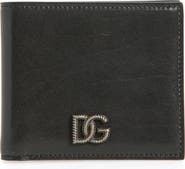 Dolce&Gabbana DG Logo Leather Bifold Wallet