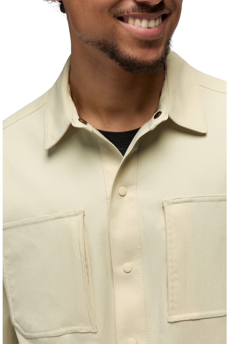 Stretch Zion Long Sleeve Button-Up Shirt, Alternate, color, BEACH PEBBLE