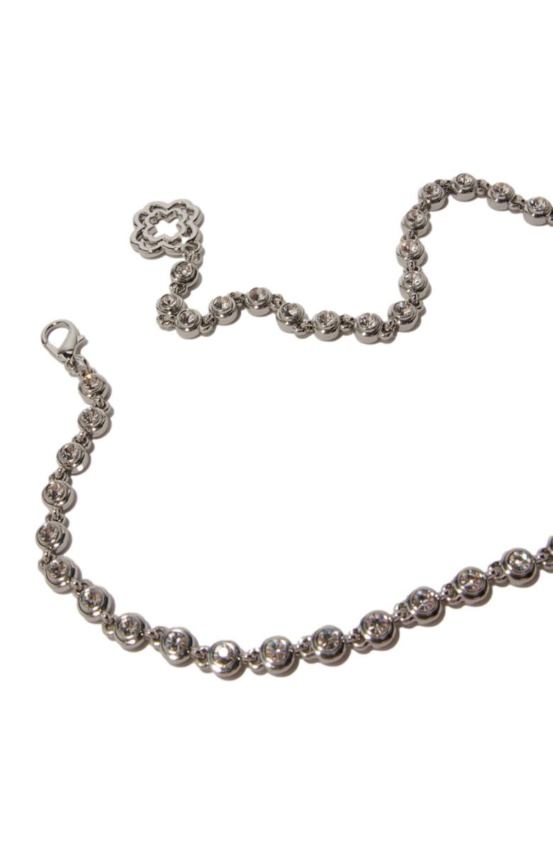 maje Chain and rhinestone belt, Alternate, color, 