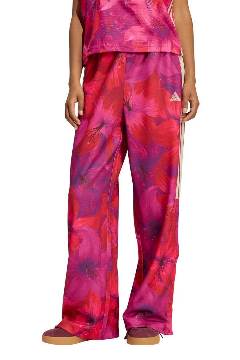 x FARM Rio Tiro Track Pants, Main, color, MAGENTA/ RED/ CRYSTAL LINEN