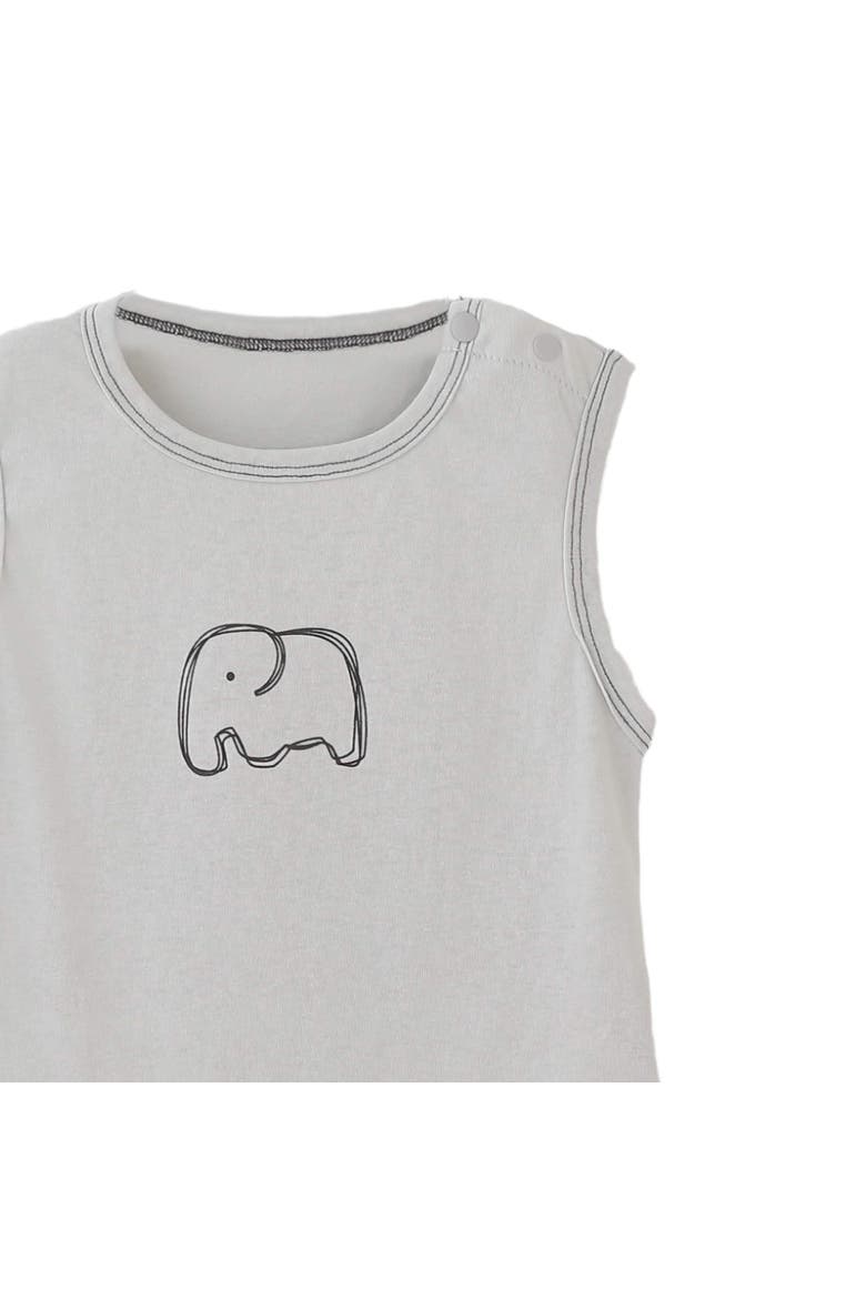Elephant Short Set, Alternate, color, Brown