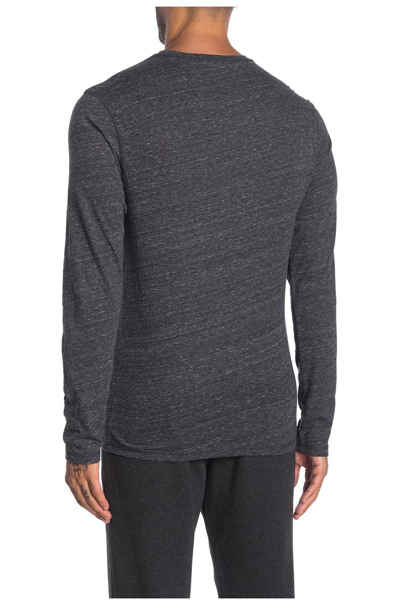 Public Opinion Heathered Nep Henley Shirt, Alternate, color,