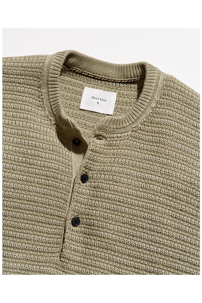 Garment Dyed Links Henley Sweater, Alternate, color, SILVER SAGE