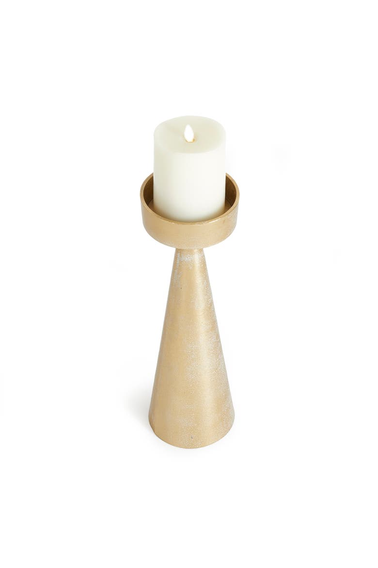 Florence Candle Stand Large, Alternate, color, Gold