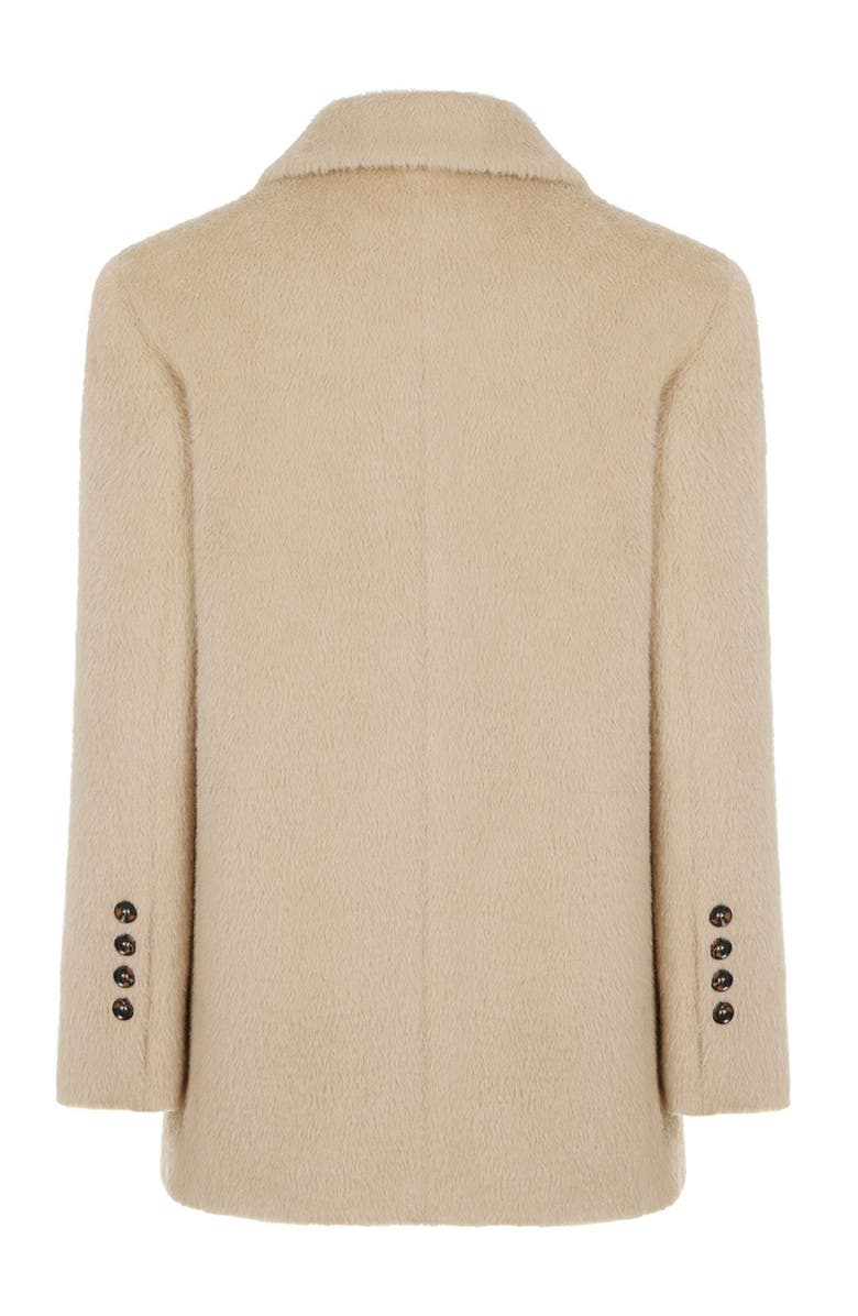 Nocturne Faux Fur Double-Breasted Jacket, Alternate, color, 