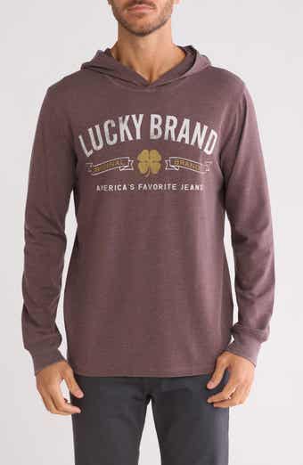 Lucky Brand Logo Graphic Hoodie