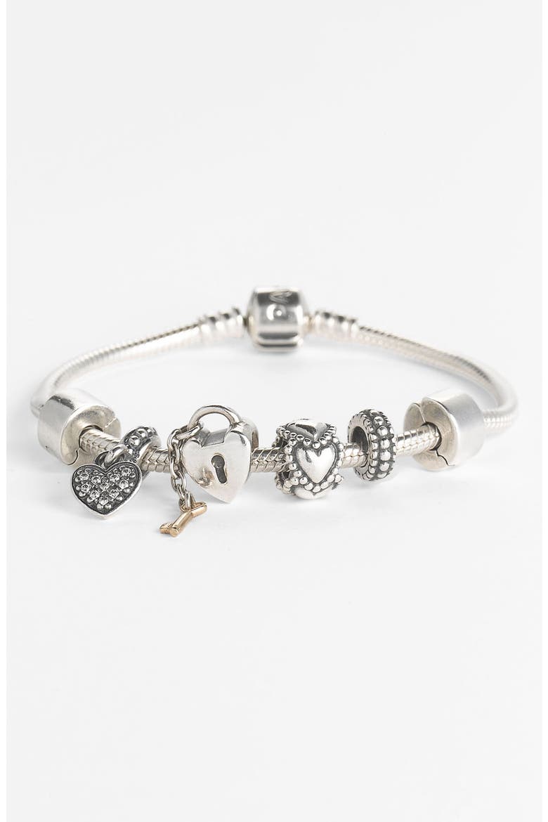 'Love of My Life' Clip Charm, Alternate, color, STERLING SILVER