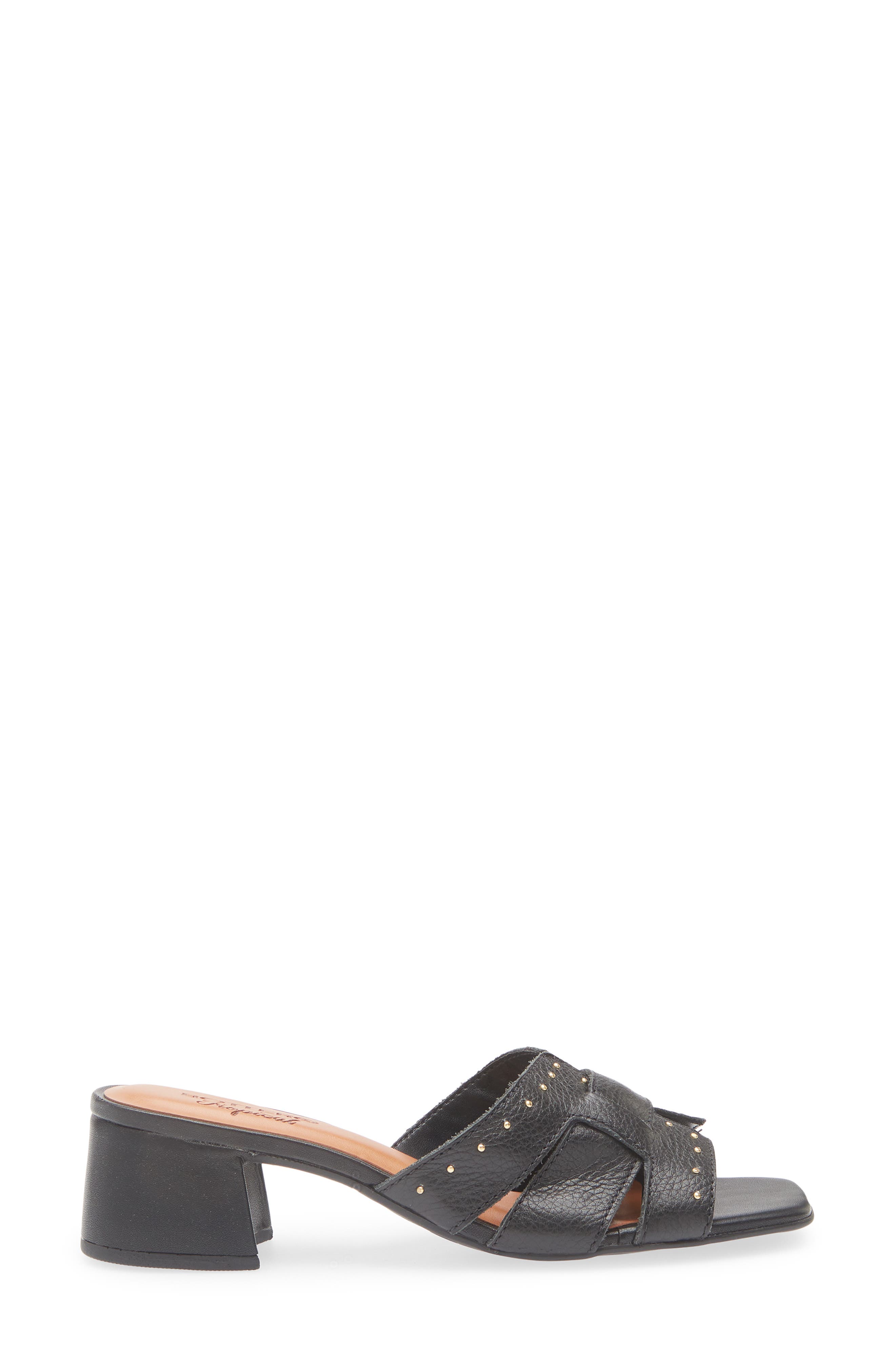 Bottero Catia Slide Sandal, Alternate, color, Preto