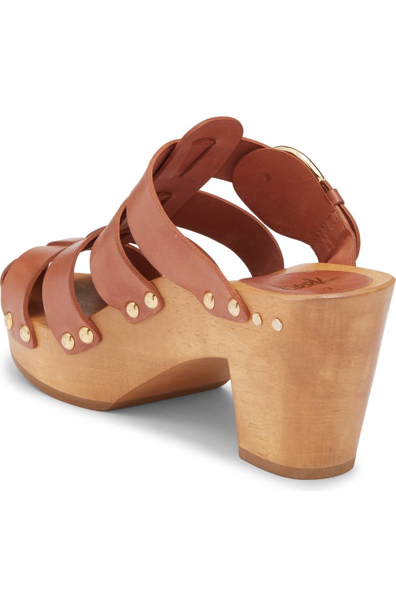 Beek Magpie Platform Sandal, Alternate, color, Cognac