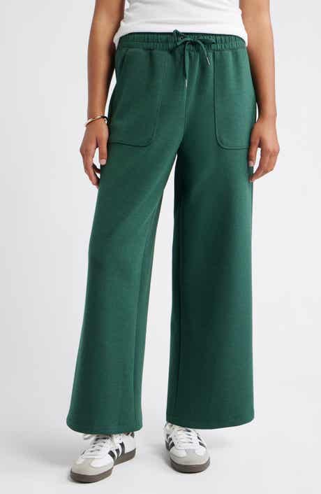 Caslon® Patch Pocket Pull-On Relaxed Ankle Straight Leg Pants