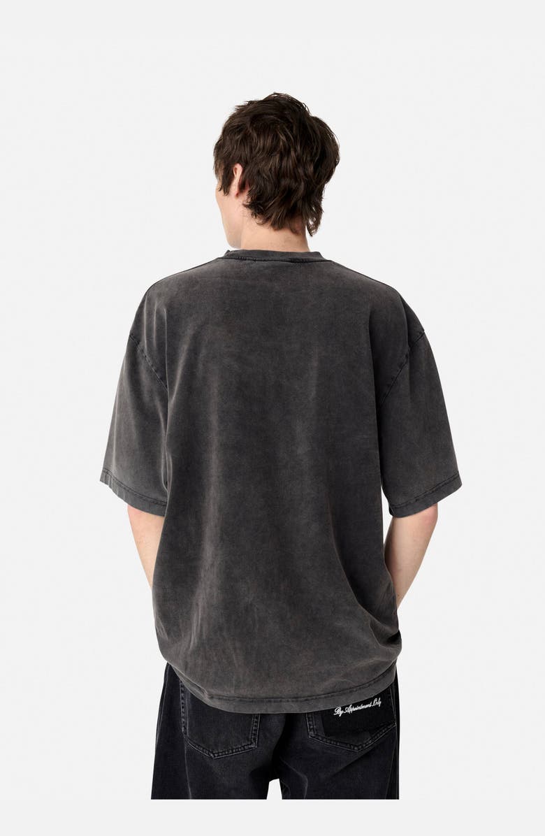 Axel Arigato Distort Washed T-Shirt, Alternate, color, Black