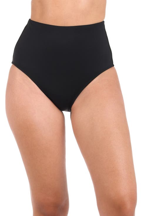 Luxe Ultra High Waist Compression Swim Bottoms