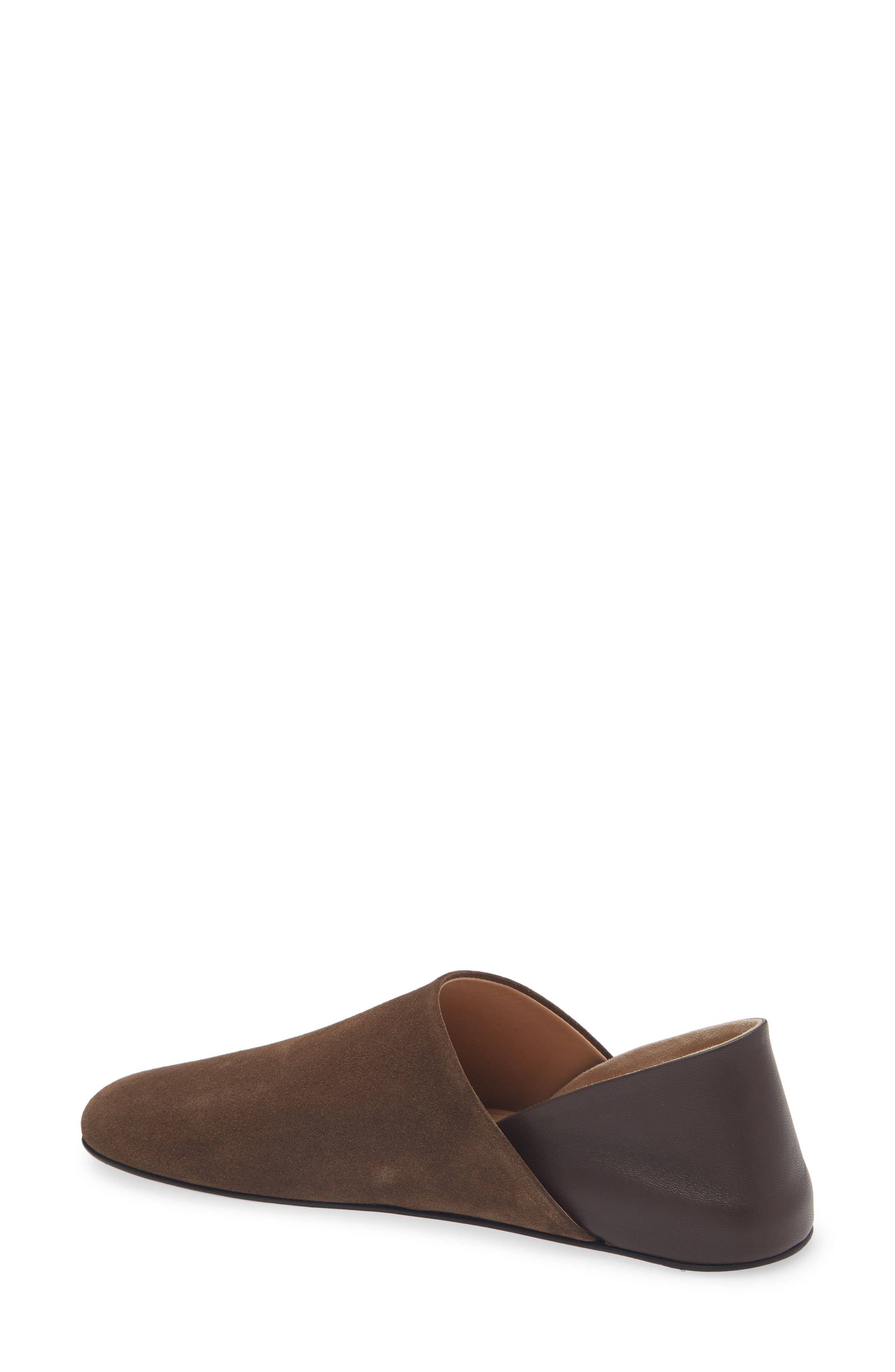 JW Anderson Babouche Flat, Alternate, color, Chocolate Brown 660
