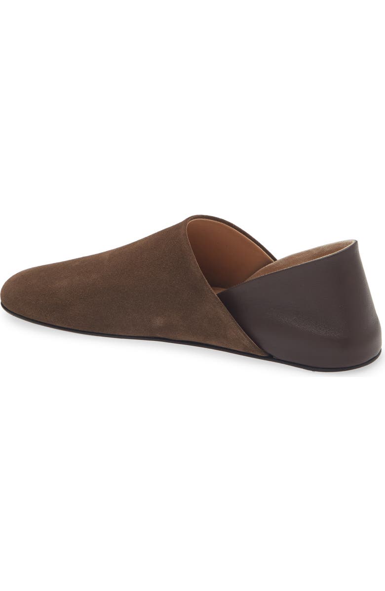 JW Anderson Babouche Flat, Alternate, color, Chocolate Brown 660
