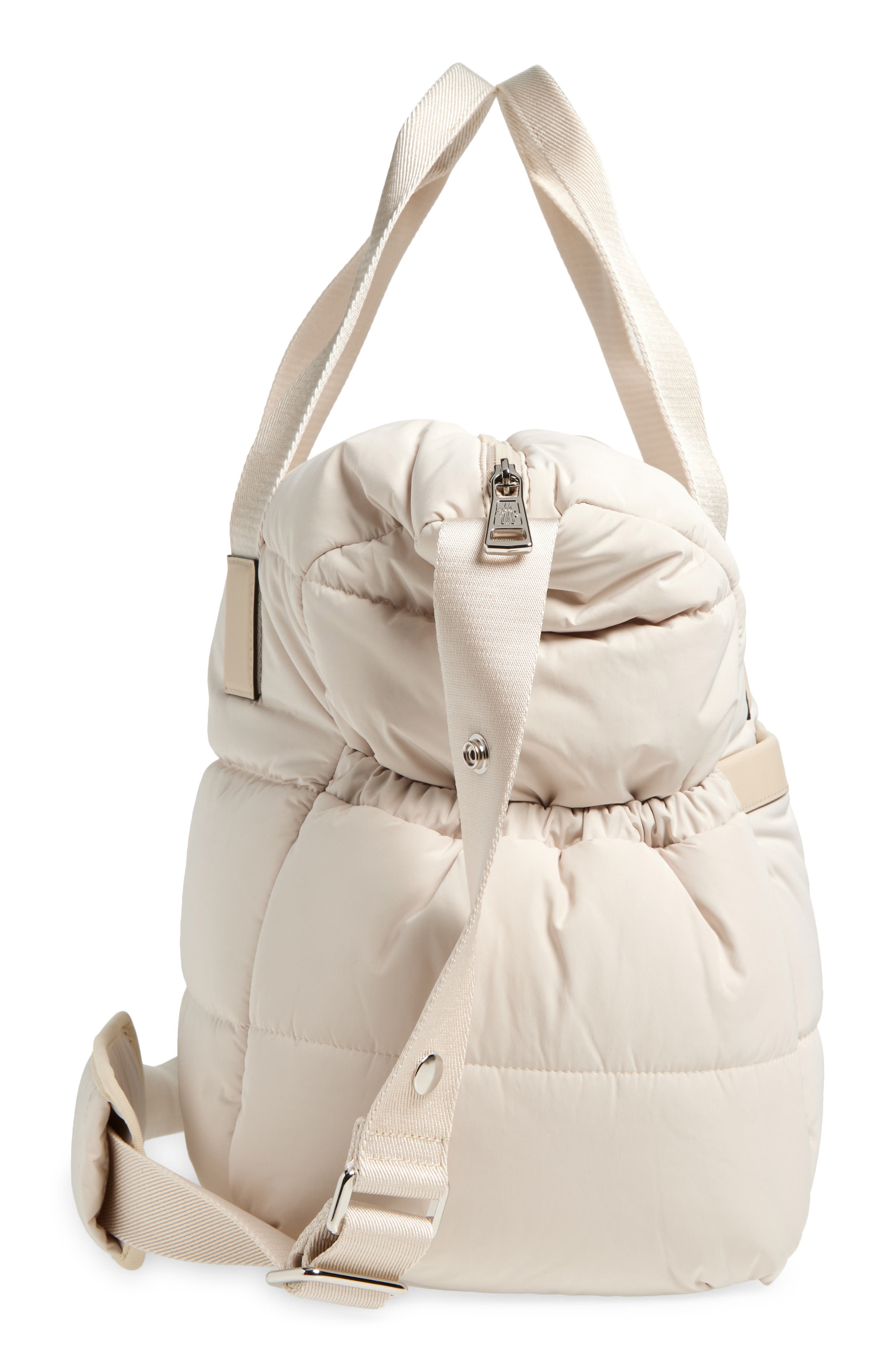 Moncler Quilted Nylon Diaper Bag, Alternate, color, 