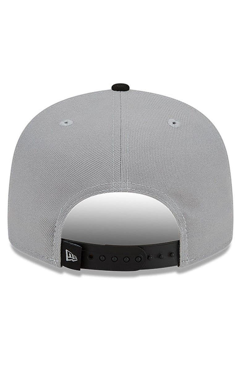 New Era Men's New Era Gray/Black Boston Celtics 2022 Eastern Conference Champions Locker Room 9FIFTY Snapback Adjustable Hat, Alternate, color, 