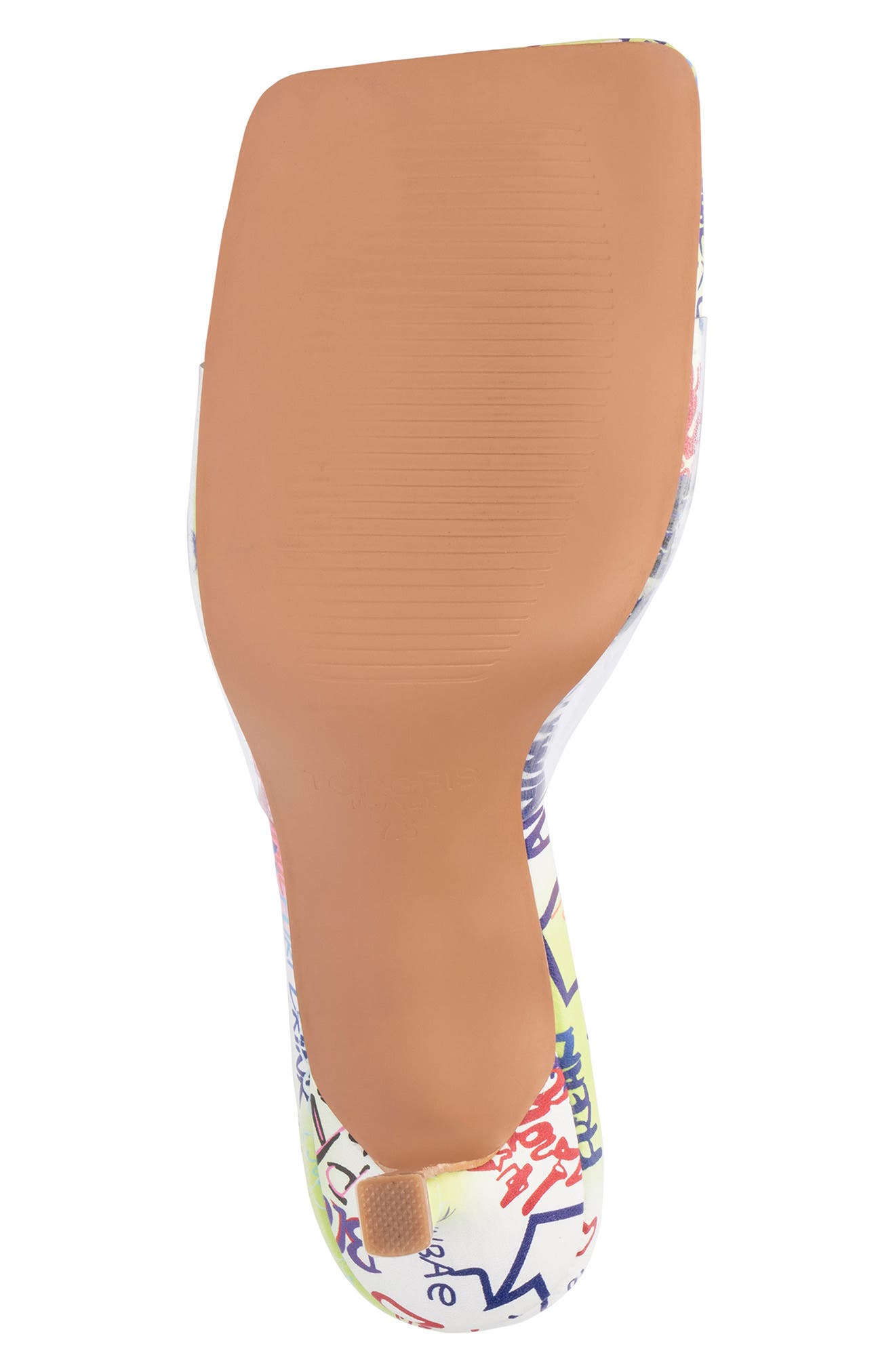 TORGEIS California Clear Strap Stiletto Sandal, Alternate, color, White