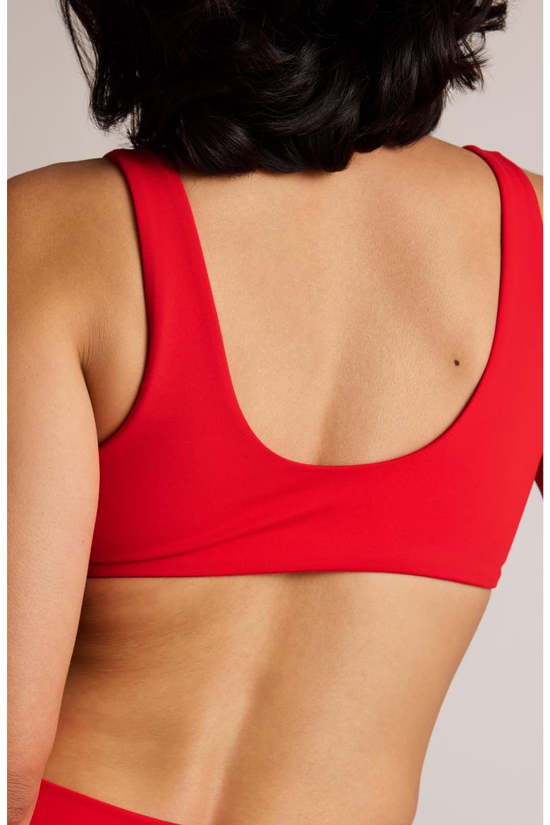 Wave Wirefree Bra, Alternate, color, Cherie