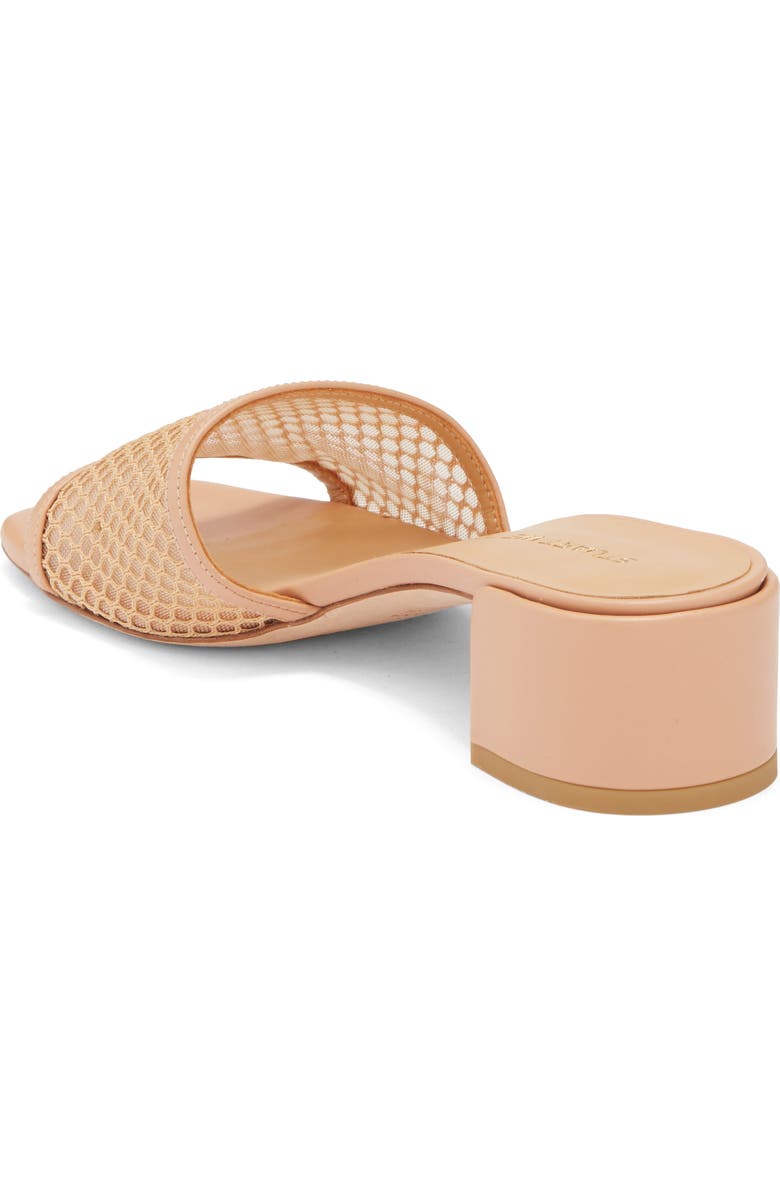 Stuart Weitzman Cayman 35 Block Slide Sandal, Alternate, color, Ginger