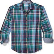 Tommy Bahama Frontera Luxe Plaid Silk Blend Shirt