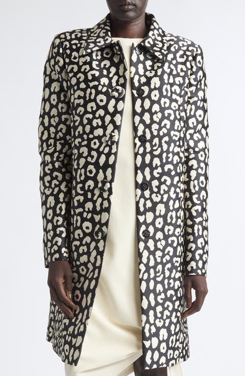 Leopard Print Coat