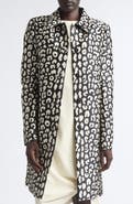 Carolina Herrera Leopard Print Coat