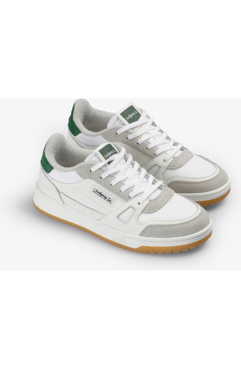 Scalpers Tennis Miles Sneakers Kids, Main, color, Whiteduck