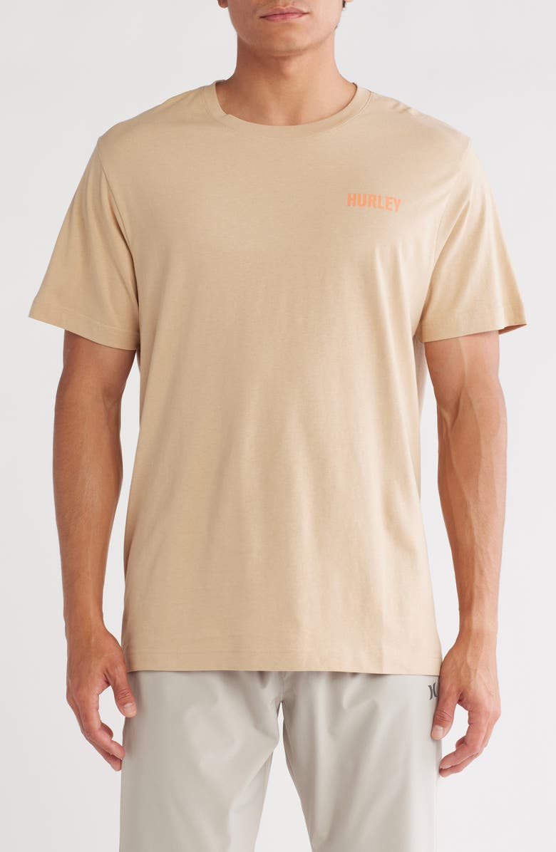 Hurley Kingston Cotton Graphic T-Shirt, Main, color, 