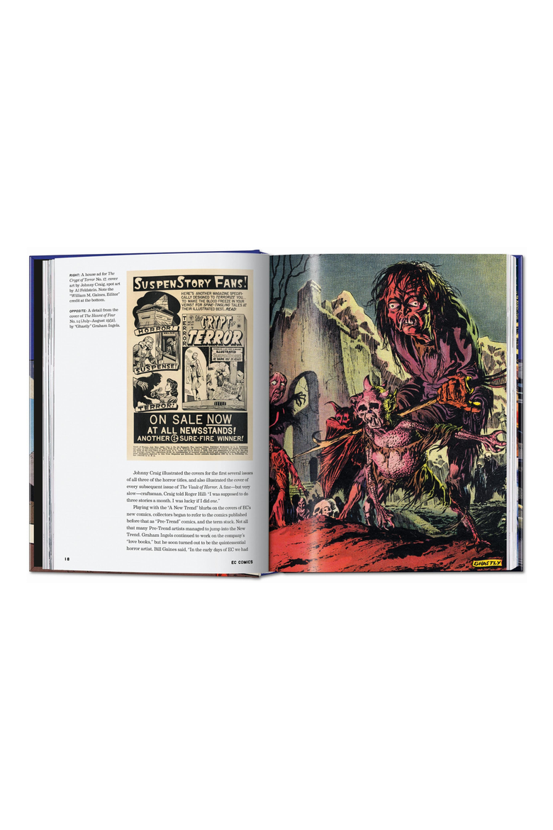 EC Comics The New Trend 1950-54 45th ed Book, Alternate, color, Royal Blue