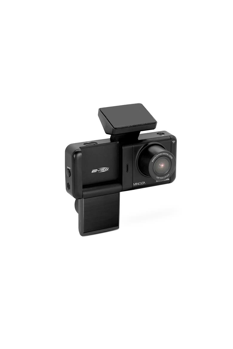 MNCD340WN 2View-2Ch 1080P Dash Cam, Alternate, color, Black