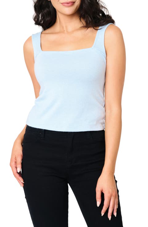 Square Neck Sweater Tank