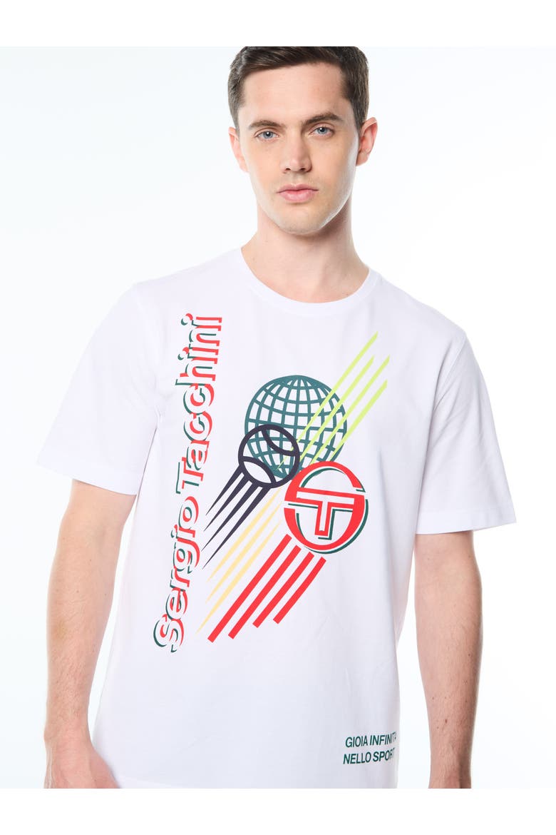 Giocare T-Shirt, Alternate, color, BRILLIANT WHITE