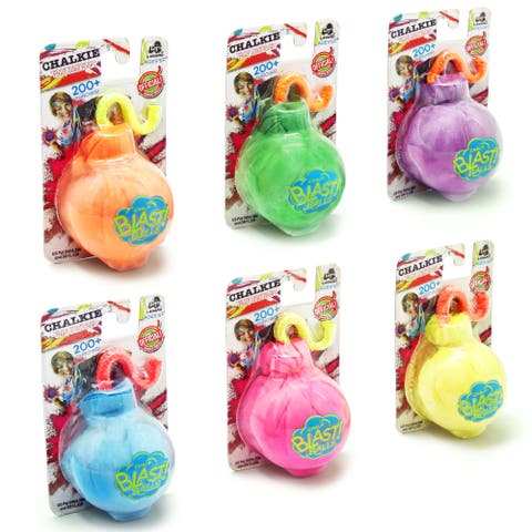 Chalkie Chalk Blast Balls 6 Pack