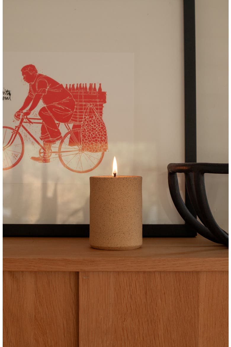 Joshua Tree Ceramic Candle, Alternate, color, RAW SPECKLE