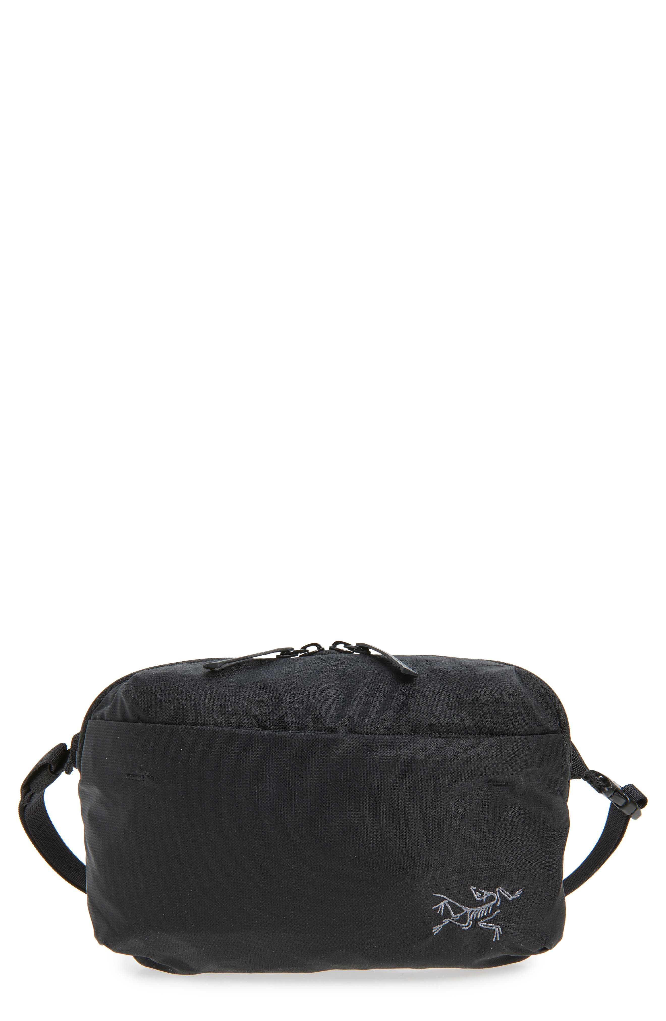 Arc'teryx Heliad Nylon Crossbody, Main, color, Black